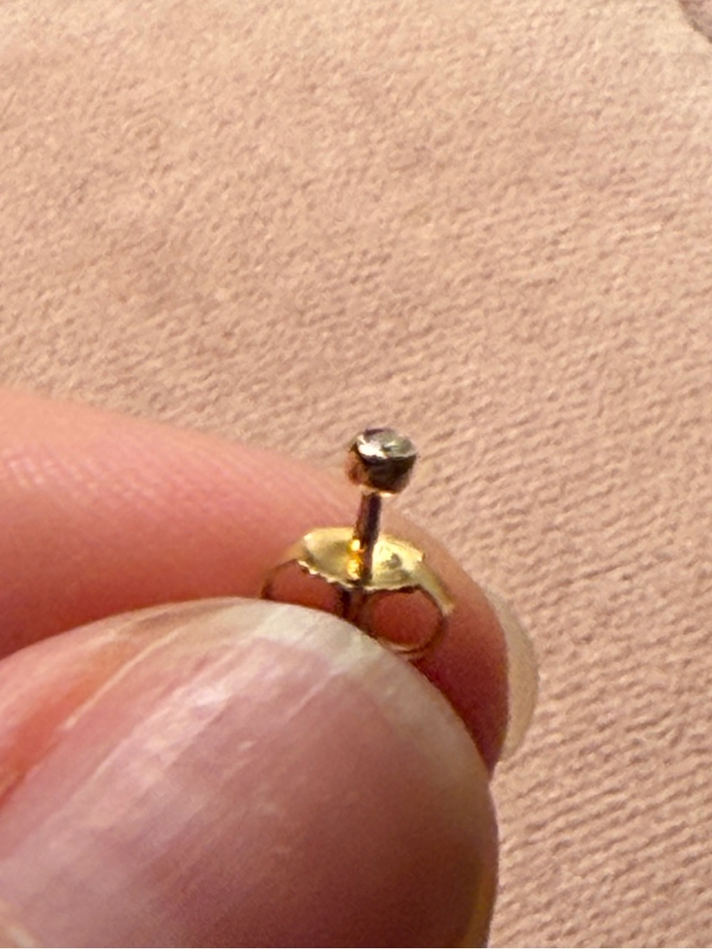 Mejuri Single Tiny Diamond Stud - Picture 9 of 16